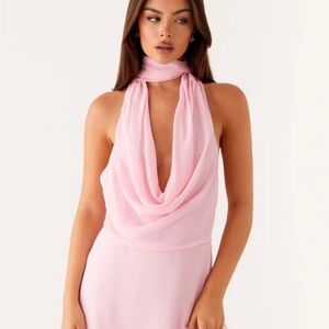 Peppermayo Pink Halter Dress